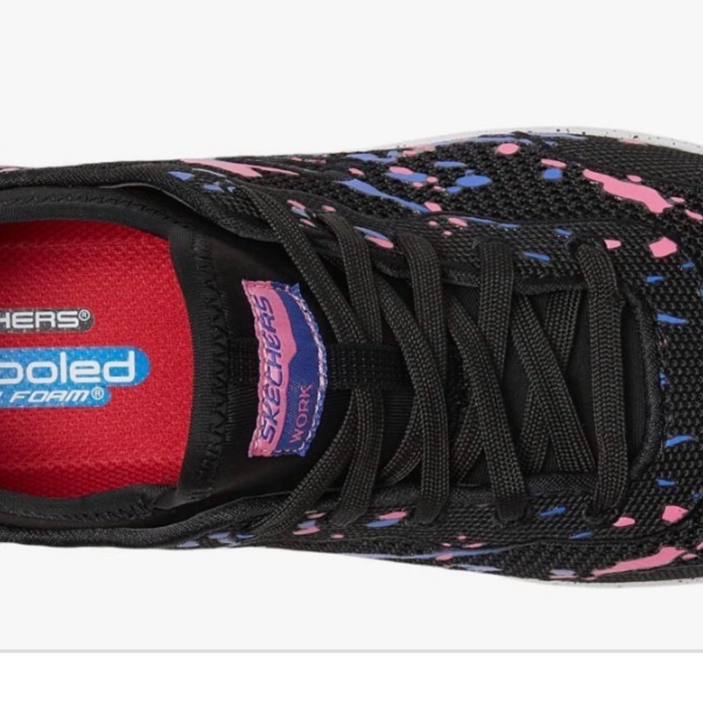 Skechers Bulklin - Renneta composite toe work sneakers featuring a graphic print - Picture 6 of 8